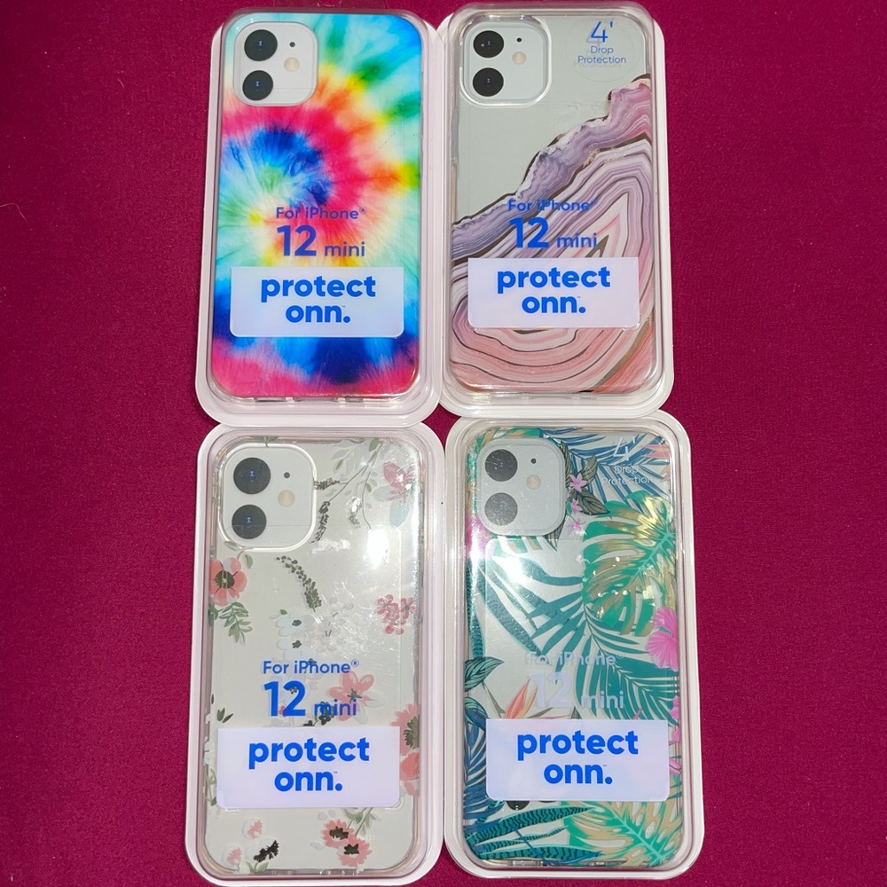 (4) iPhone 12 Mini Cases